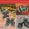 REDKNOT Amphibisches Ferngesteuertes Auto 2,4 GHz 4WD Ferngesteuerter Monstertruck 360°