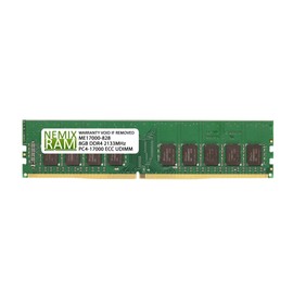 NEMIX RAM 8GB (1X8GB) DDR4 2133MHZ PC4-17000 2Rx8 1.2V 288-PIN ECC UDIMM Compatible with Supermicro MEM-DR480L-CL02-EU21 ECC Unbuffered Memory