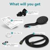 JDO Shower Head with Handheld, 6 Spray Settings High Pressure
