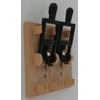 DUAL FRANKENSTEIN LIGHT SWITCH COVER PLATE FLIP HANDLE 3D PRINTED