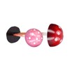 Iron Mushroom Ornament Waterproof Courtyard Balcony Decoration for Gardening Outdoor