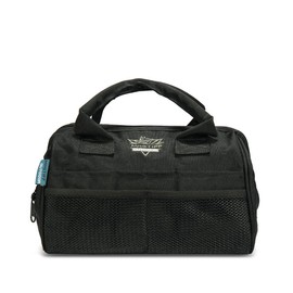 Mastiff Outdoor Multi-Tool Bag Wide Mouth Ammo Case Heavy Duty All Purpose Pack Black