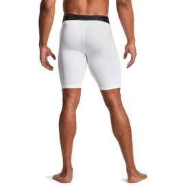 TSLA Men's Athletic Compression Shorts, Sports Performance Active Cool Dry Running Tights, Athletic Pocket tm-MUS47-JPW Small