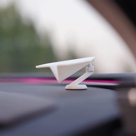 homartiq 3D Printed Paper Airplane Dashboard Ornament – Smooth Swing, Quick Response, Unique Design – for Car Interiors, Home & Office Decor for Aviation Enthusiasts & Creative Minds