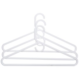 Super Heavy Weight Tubular Hanger (3 Pack), White