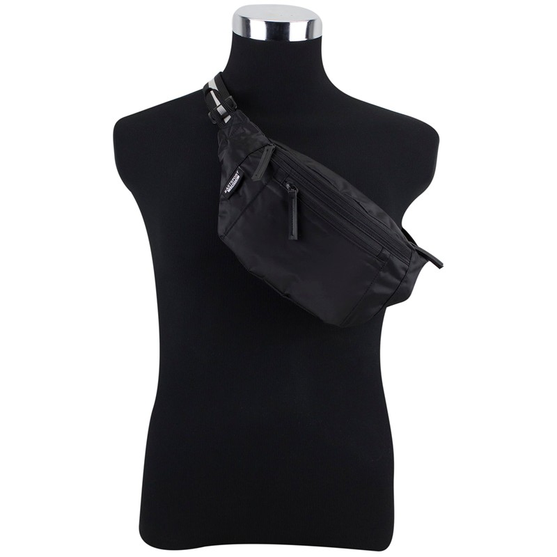 Eastsport Limited Waist Pack w/Adjustable Strap - Black