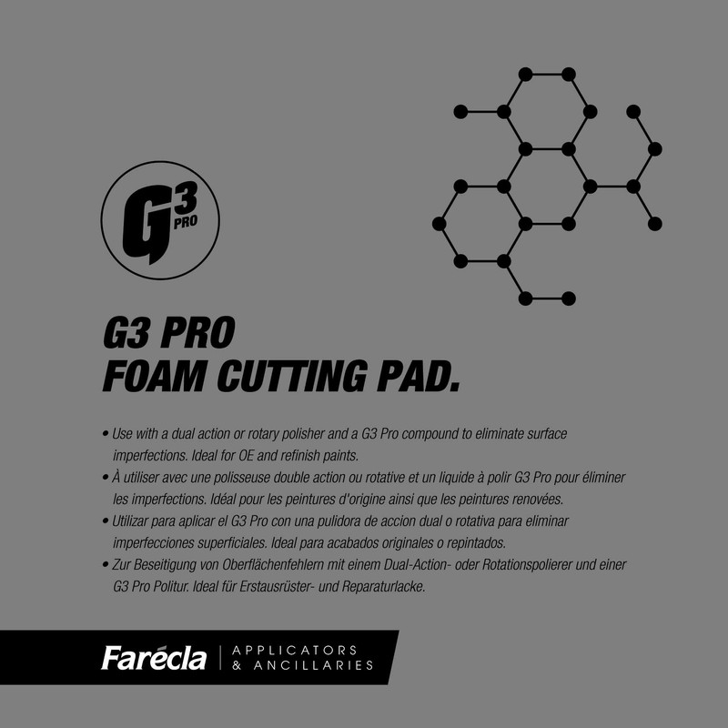 G3 Pro Foam Cutting Pad 150mm (7503) – Medium Cut