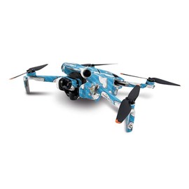 MightySkins Carbon Fiber Skin Compatible with DJI Mini 4 Pro - Unicorn Clouds | Protective, Durable Textured Carbon Fiber Finish | Easy to Apply