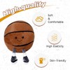 Pilikoll Pack of 2 25 cm Basketball Plush Toy 3D