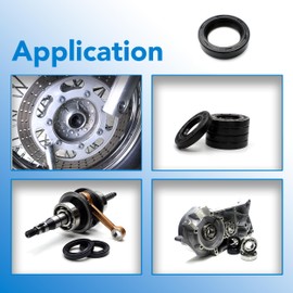 Parts and Parts Radial Shaft Seal 32 x 47 x 10 mm, AS/TC/BASL/WAS, DIN 3760 Seal Ring, NBR 70, Heat & Chemical Resistant, Ideal for Engines, Pumps, Gearboxes & Industrial Applications