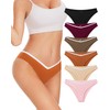 habibee Seamless Bikini Underwear for Women Invisible Cheeky Panties with