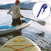2 Pcs Kayak Paddle Leash with Carabiner - Stretchable Paddle