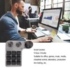 Programmable Macro Keyboard 9 Keys 3 Knobs USB Bluetooth Connection