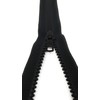 YKK Non-separable plastic zip with zip, black, 22 cm