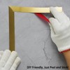 Hungbak Peel and Stick Metal Trim, Flexible Stainless Steel Molding