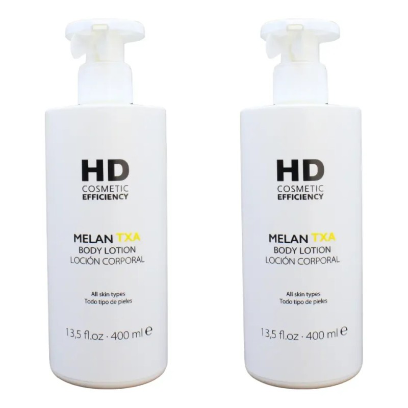 HD Cosmetic Efficiency - Loción Corporal Aclarante Hd Melantxa 2x400