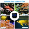 Brifit Aquarium Thermometer, Mini Digital Aquarium Thermometer, LED Display, Touch