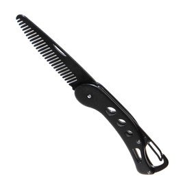 Grandios GD-CARACOM Folding Comb, Carabiner, Comb, Stainless Steel, Hair Care, Small, Stylish, Men's