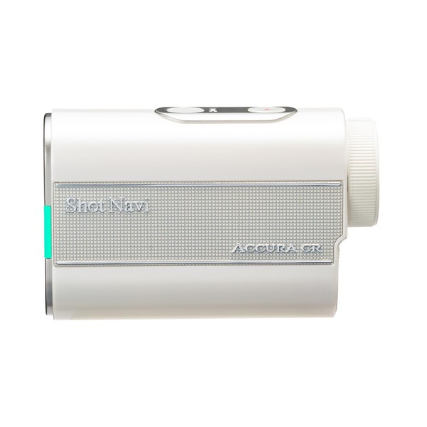 Shot Navi Golf Laser Distance Meter, ACCURA-GR White, High Speed