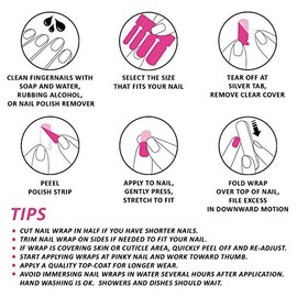 Flamingo Nail Polish Wraps - Nail Polish Strips