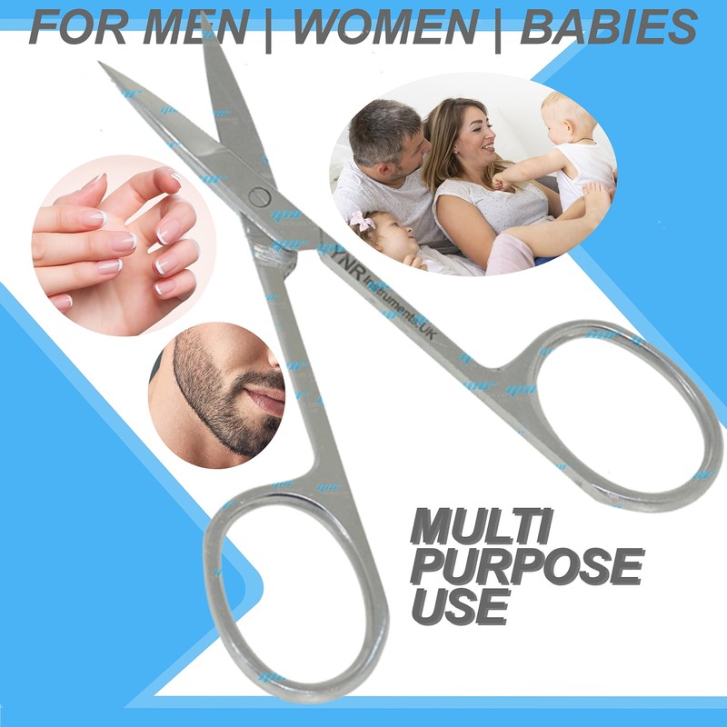 YNR® Nail Scissors | Cuticle | Eyebrow | Facial |