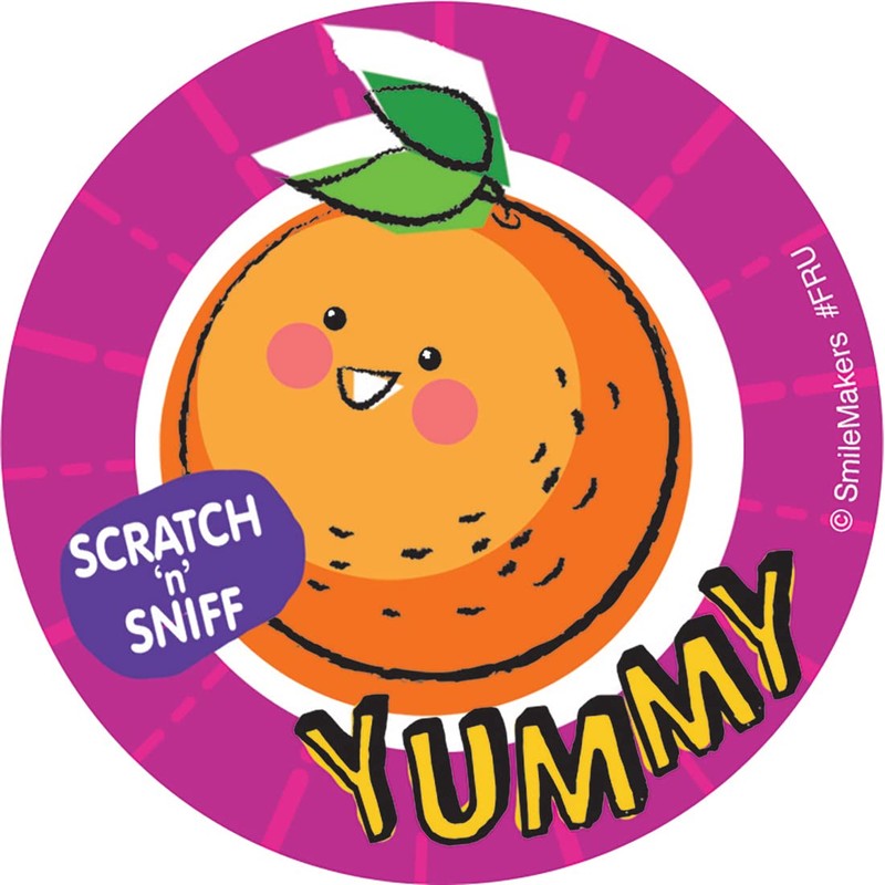 Fruity Scratch 'N Sniff Stickers 75-pak