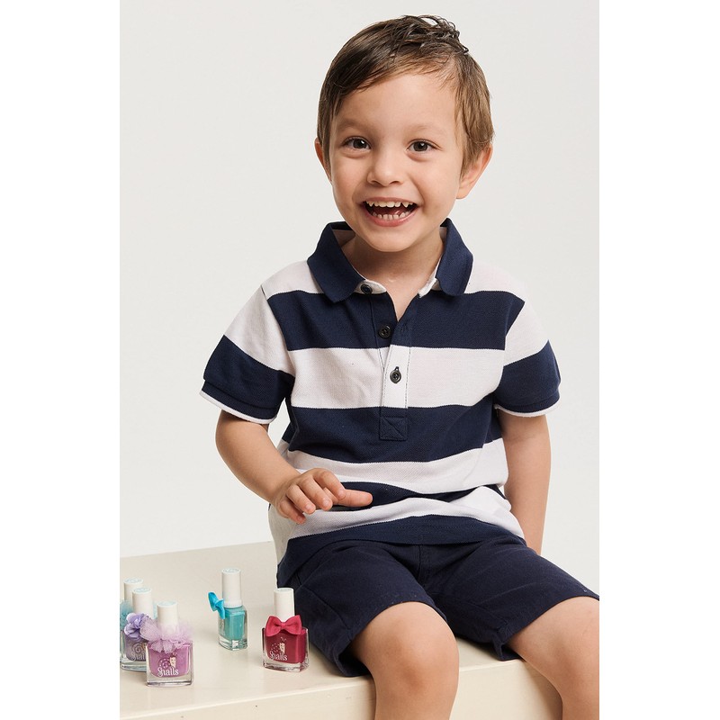 Snails 510507 Children's Nail Polish, Top Coat, Natural, Water-Based, Washable,