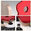 Milling template, AMTOVL 2 pieces milling template router semicircular corner
