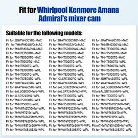 285748 Agitator Repair Kit Replacement for Whirlpool Kenmore Amana Admiral Washer 3347085