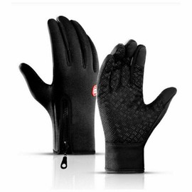 HYX Men's Winter Warm Gloves Water Resistant Cycling Gloves Anti Slip Work Gloves Touchscreen Thermal Gloves for Running Cycling Walking Riding Driving