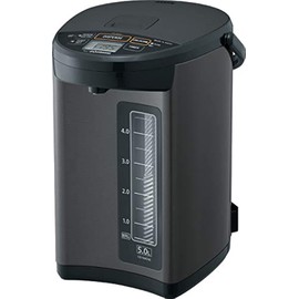 Zojirushi CD-NAC50BM Micom Water Boiler & Warmer, 5.0 Liter, Metallic Black