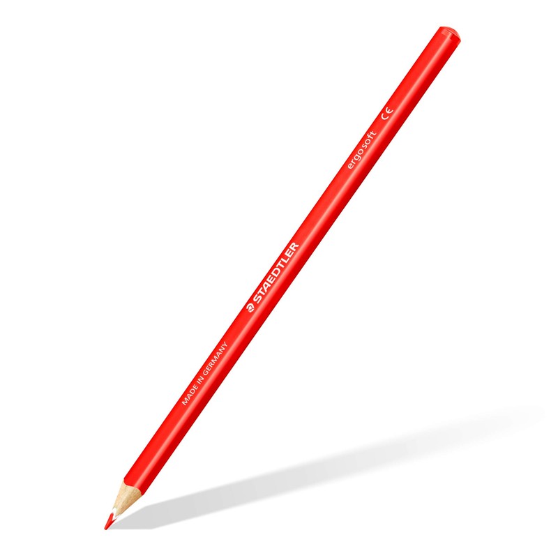 STAEDTLER Ergo Soft Colouring Pencils, Increased Breaking Strength, Triangular, Set