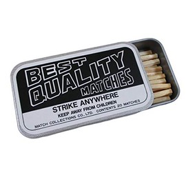 Match Collections 6778 Lowmatch Vest Tin (Approx. 20 Cans)