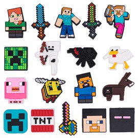 SAPAOZI Shoe Charm for DIY Anime Game Cute Animal Boys Girls Teens Kids Ball Sports Decoration Accessories Different Designs PVC Trendy Cute Shoe Charms Party Birthday Gifts