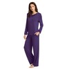 WiWi Viscose from Bamboo Pajamas Sets for Women Long Sleeve