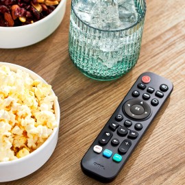 Unbranded Universal 3-Device Remote, Black, Compatible for TV, Streaming, Soundbar