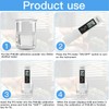 Cisixin TDS Meter, 3 in 1 TDS EC Temperature Tester,
