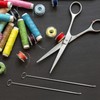 2pcs Sewing Loop Turner Hook with Latch,26.5cm Long Stainless Steel