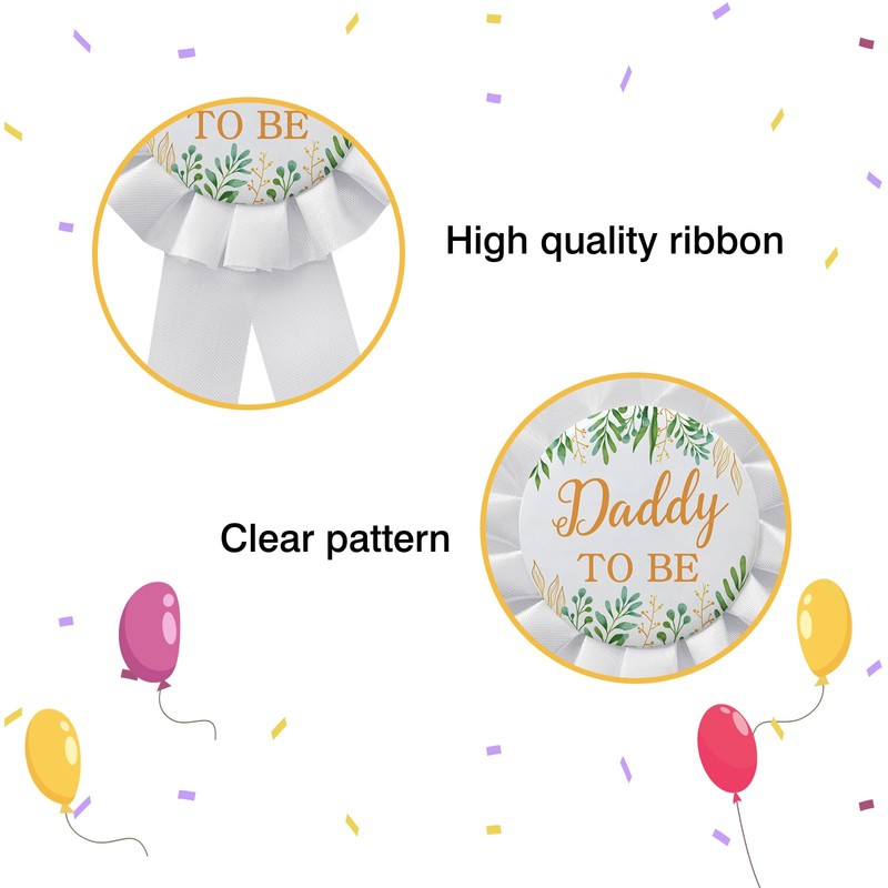 WOWOPA Daddy To Be Pin, Gender Reveals Baby Shower Tinplate