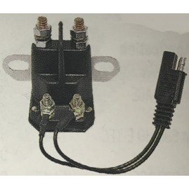 Starter Relay/Solenoid Compatible with Polaris Model 800 Dragon 2009-2010/800 RMK 2010-2016/800 Rush 2011-2016 Snowmobile Part# 12-2956, SM-01450 OEM# 2410437, 4011344