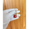 Cute Ladybug Daisy Keychain Purse Charm for Women Girls, Fun