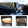 XCBYT Static Cling Car Window Shades 6PCS - Sun Blocker