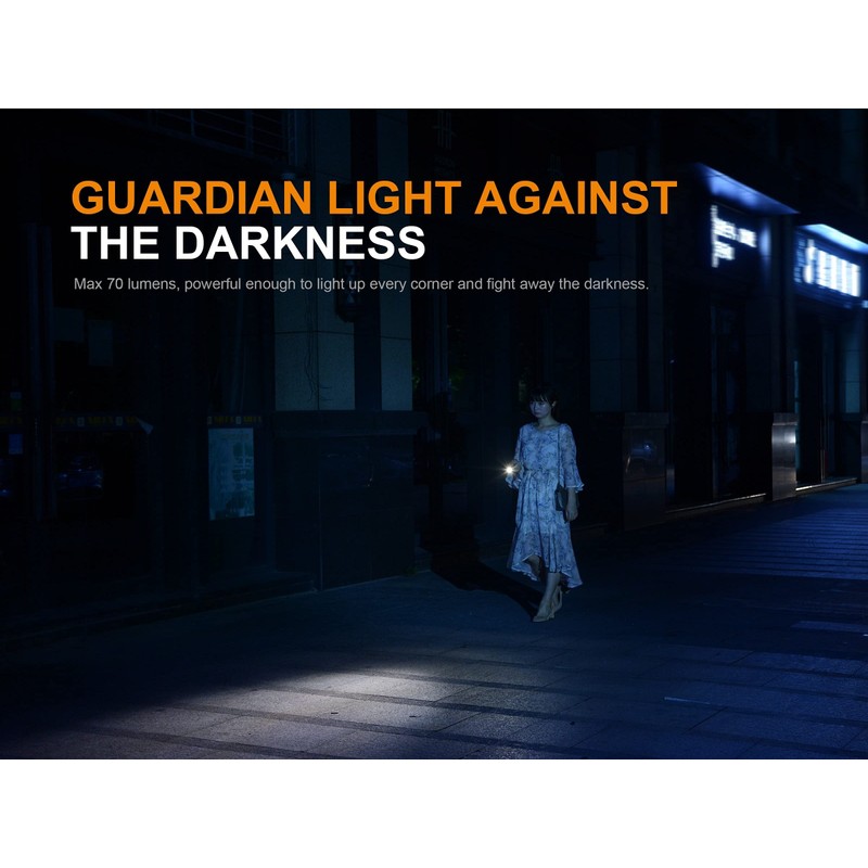 Fenix 09FN249 Unisex - Adult LD02 V2.0 Torch, Black, 9.2