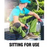 1.1" Extra Thick Foldable Garden Kneeling Pad with Handle &