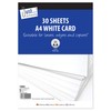 Just Stationery 5095 A4 30 Sheet White Card