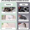 Cortadora de Carne Eléctrica, Rebanador de Alimentos Plegable con Cuchilla