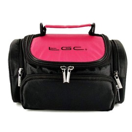TGC ® Large Camera Case for Sigma DP1x and Sigma DP2s Plus Accessories (Hot Pink & Black)