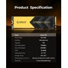 ORICO M2 SSD 2TB, NVMe SSD M.2 with Heatsink, PCIe