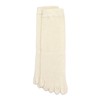 Seikatsu Silk Cold Socks, Cotton, 5 Toe Socks, 100% Cotton,