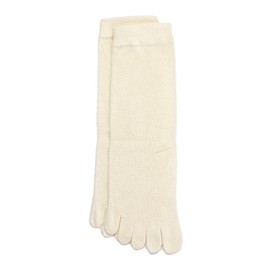 Seikatsu Silk Cold Socks, Cotton, 5 Toe Socks, 100% Cotton, Unisex, Made in Japan, Quinari